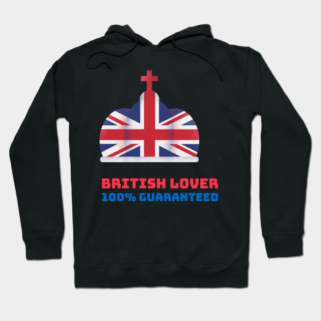 British Lover Hoodie by MangoJonesLife